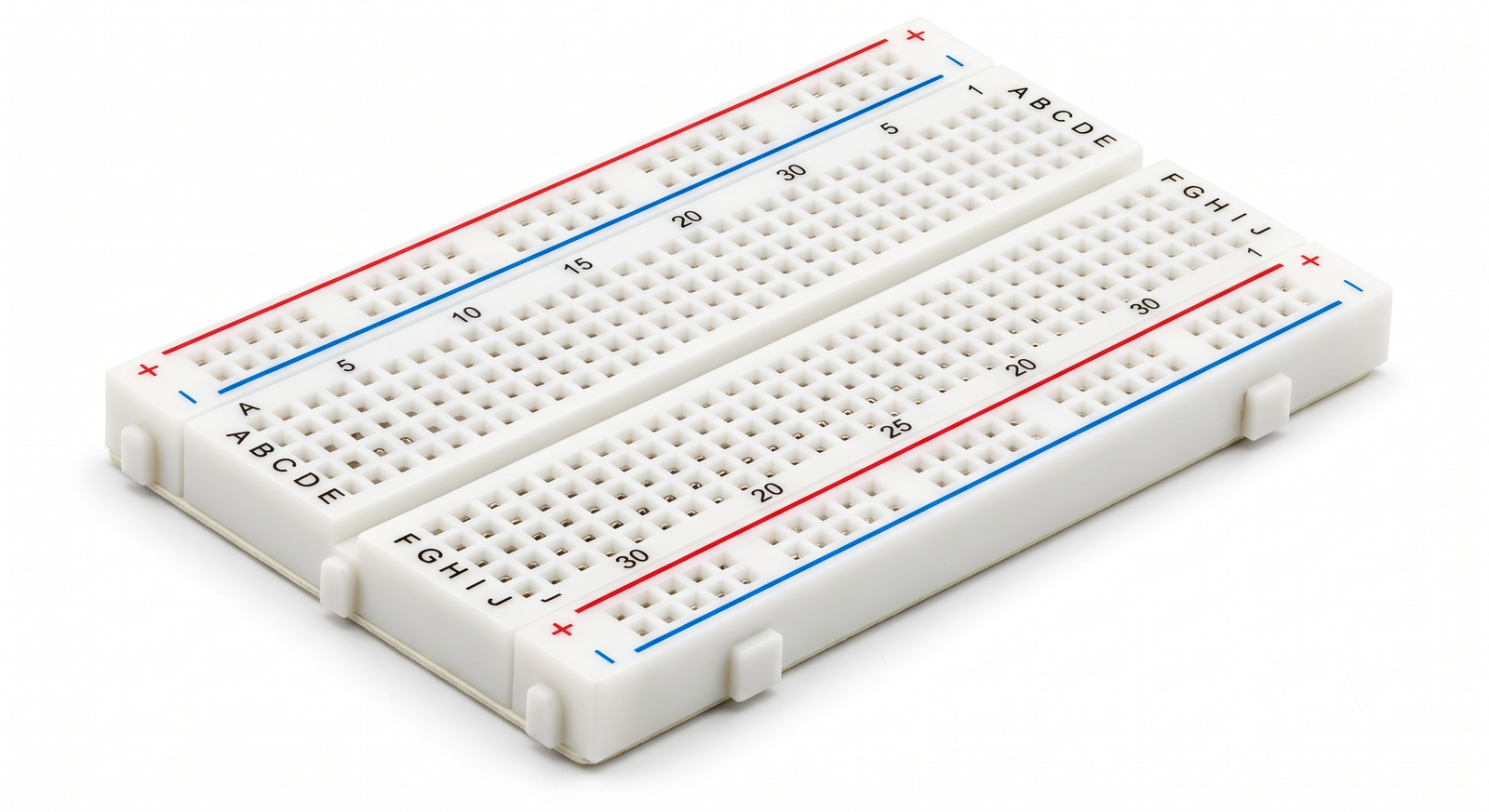 400-Point Half-Size Solderless Breadboard