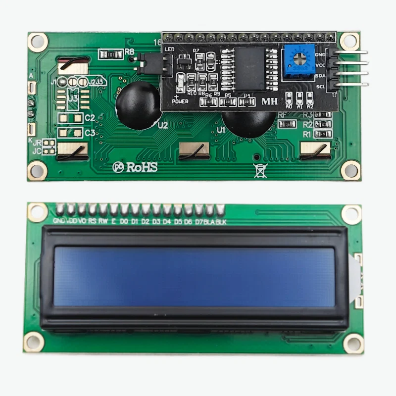 16×2 LCD Display with IIC/I2C Interface